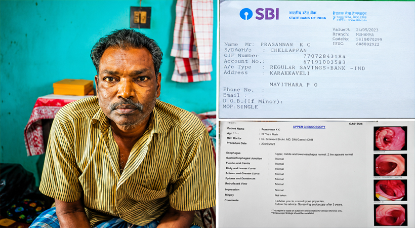 മുച്ചക്രവാഹനത്തിൽ ജീവിതം ചലിപ്പിച്ച പ്രസന്നൻ ഇന്ന് കാൻസറിനോട് പോരാടുന്നു; മുഹമ്മയുടെ കരുതൽ തേടി ഒരു ജീവിതം