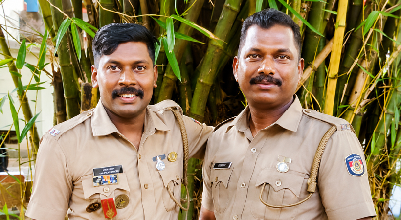മുഹമ്മയുടെ അഭിമാന കാവലാളുകൾ: ‘ബാഡ്ജ് ഓഫ് ഓണർ’ തിളക്കത്തിൽ കെ.എസ്. ഷൈജുവും വി.എസ്. വിപിനും