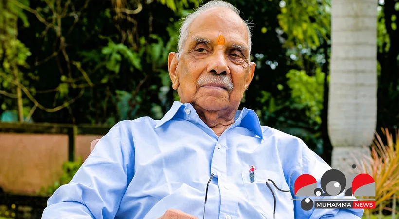 ഭാരതീയ ചിന്താധാരയുടെ ധ്രുവനക്ഷത്രം: പി. പരമേശ്വരൻ എന്ന ദാർശനികൻ